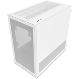 NZXT H3 Flow midi tower behuizing Wit (mat) | 1x USB-A | 1x USB-C | Tempered Glass