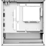 NZXT H3 Flow midi tower behuizing Wit (mat) | 1x USB-A | 1x USB-C | Tempered Glass
