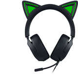 Razer Kraken Kitty V3 X Black over-ear gaming headset Zwart/groen