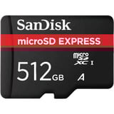 SanDisk microSD Express 512 GB geheugenkaart Zwart, Class 3 (U3)