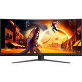 AOC  34" Curved UltraWide gaming monitor Zwart (mat)