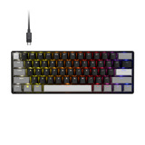 Corsair CLIPPER PRO MINI 60 Hall Effect Gaming Keyboard Zwart, US lay-out (QWERTY), Corsair MGX Hyperdrive, 60%, RGB