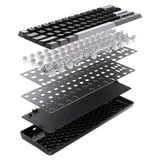 Corsair CLIPPER PRO MINI 60 Hall Effect Gaming Keyboard Zwart, US lay-out (QWERTY), Corsair MGX Hyperdrive, 60%, RGB