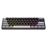 Corsair CLIPPER PRO MINI 60 RGB mechanisch gaming toetsenbord Zwart, US lay-out (QWERTY), Corsair MGX Hyperdrive, 60%