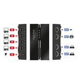 DeLOCK USB-switch 2.0 - 4 pc's naar 4 apparaten 