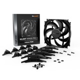 be quiet! Silent Wings Pro 4 PWM 140x140x25 case fan Zwart, 4-pin PWM fan-connector