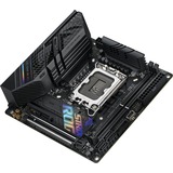 ASUS ROG STRIX B760-I GAMING WIFI socket 1700 moederbord Zwart, RAID, 2.5 Gb-LAN, Wi-Fi 6E, BT 5.3, Sound, Mini-ITX