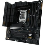 ASUS TUF GAMING B760M-PLUS socket 1700 moederbord Zwart, RAID, 2.5 Gb-LAN, Sound, µATX