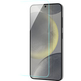 Just in Case Samsung Galaxy S25+ - Tempered Glass screenprotector Transparant