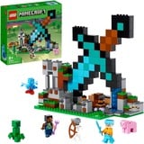 LEGO Minecraft - Uitvalbasis Zwaard Constructiespeelgoed 21244