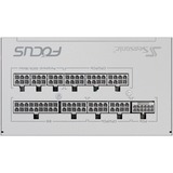 Seasonic FOCUS-GX-850-V4 850W ATX3.0 voeding  Wit, 1x 12VHPWR, 3x PCIe, kabelmanagement