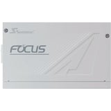 Seasonic FOCUS GX ATX3.0, 850W voeding  Wit, 1x 12VHPWR, 3x PCIe, kabelmanagement