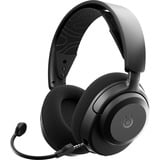 SteelSeries Arctis Nova 3P Wireless over-ear gaming headset Zwart, 2.4 GHz / Bluetooth 5.3, Pc, PlayStation 5, PlayStation 4, Switch