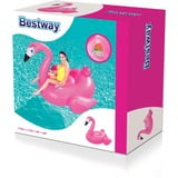 Bestway Grote opblaasbare flamingo rider Opblaasfiguur 170 x 158 x 141 cm