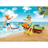 PLAYMOBIL Family Fun - Strandwagen met kano's Constructiespeelgoed 70436