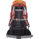 Pavillo Rugzak Barrier Peak oranje 65L Oranje