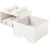 Room Copenhagen LEGO Brick Drawer 4 Wit opbergdoos Wit