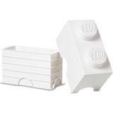 Room Copenhagen LEGO Storage Brick 2 Wit opbergdoos Wit