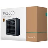 DeepCool PK650D 650W voeding  Zwart, 4x PCIe