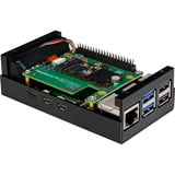 Joy-IT M2-Hat Alucase voor Raspberry Pi 5, behuizing Zwart