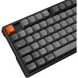 Keychron K8 Max-J3Z RGB mechanisch toetsenbord Zwart, BE lay-out (AZERTY), Keychron Super Brown, 80% (TKL)	, Hot-swappable, Bluetooth, 2.4GHz