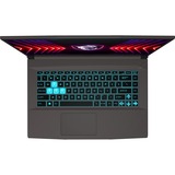 MSI Thin 15 B12UCX-1258BE 15.6"  gaming laptop Grijs | Core i5-12450H | RTX 2050 | 16 GB | 512 GB SSD | 144 Hz