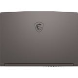 MSI Thin 15 B12UCX-1258BE 15.6"  gaming laptop Grijs | Core i5-12450H | RTX 2050 | 16 GB | 512 GB SSD | 144 Hz