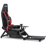 Next Level Racing Flight Simulator racingsimulator Zwart/rood