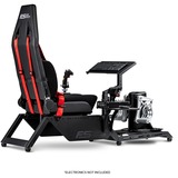 Next Level Racing Flight Simulator racingsimulator Zwart/rood