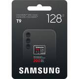 Samsung T9 microSD 128 GB geheugenkaart Zwart, UHS-I U3, Class 10, V30