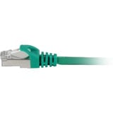 Sharkoon Patchkabel SFTP, RJ-45 met Cat.7a Groen, 5 meter, Ruwe kabel