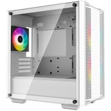 DeepCool CC360 ARGB midi tower behuizing Wit | 2x USB-A | RGB | Tempered Glass