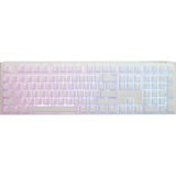 Ducky One 3 Classic, gaming toetsenbord Wit, BE Lay-out, Cherry MX RGB Speed Silver, RGB leds, ABS