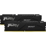 Kingston FURY 64 GB DDR5-5600 Kit werkgeheugen Zwart, KF556C36BBEK2-64, Beast, EXPO