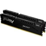 Kingston FURY Beast 64 GB DDR5-5600 (2x 32 GB) werkgeheugen Zwart, KF556C36BBEK2-64, EXPO