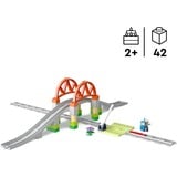 LEGO DUPLO Stad - Treinbrug en rails - uitbreidingsset Constructiespeelgoed 10426