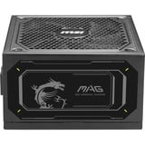 MSI MAG A1000GL PCIE5 II modulaire 1000 watt voeding  Zwart, 1x 12V-2x6, 4x PCIe