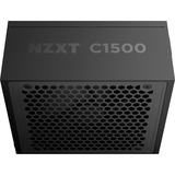 NZXT C1500 Platinum modulaire 1500 watt voeding  Zwart, 2x 12V-2x6, 6x PCIe
