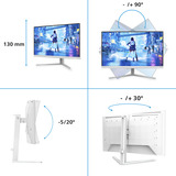 Philips Evnia 27M2N5201P 27" gaming monitor Wit, 2x HDMI, 1x DisplayPort, 260 Hz (OC)