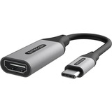 Sitecom USB-C naar HDMI 2.0 adapter Grijs, 0,15 meter