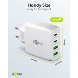 goobay 68W GaN USB-C PD Multiport Quick Charger Wit