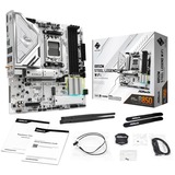 ASRock B850M Steel Legend WiFi socket AM5 moederbord RAID, 2.5 Gb-LAN, Wi-Fi 7, BT, Sound, µATX