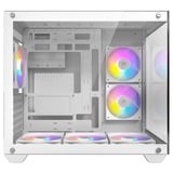 Antec CX800 Elite RGB midi tower behuizing Wit | 2x USB-A | Tempered Glass