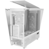 Antec FLUX Pro big tower behuizing Wit | 2x USB-A | 1x USB-C | Tempered Glass