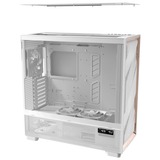 Antec FLUX Pro big tower behuizing Wit | 2x USB-A | 1x USB-C | Tempered Glass