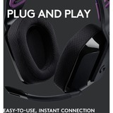 Logitech G535 Wireless over-ear gaming headset Zwart, Pc en PlayStation 4 / 5