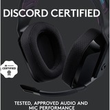 Logitech G535 Wireless over-ear gaming headset Zwart, Pc en PlayStation 4 / 5