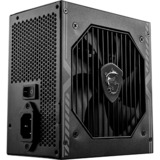 MSI MAG A750BN PCIE5, 750 Watt voeding  Zwart, 1x 12VHPWR, 2x PCIe