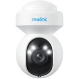 Reolink E560, slimme 4K/8MP PTZ Dual-Band WiFi 6 camera Wit, Kleuren nachtzicht