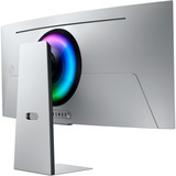 SAMSUNG Odyssey G8 G85SD 34" Curved UltraWide gaming monitor Zilver, 175 Hz, HDMI, Display Port, USB 3.0, WiFi5, Audio, FreeSync Premium Pro